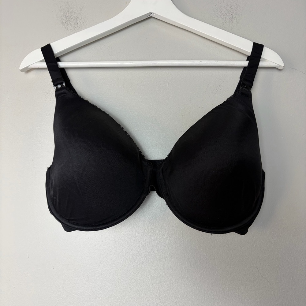 Motherhood‎ Intimates Black Underwire Nursing Bra 36DDD